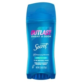 Secret Outlast Completely Clean Invisible Solid Deodorant 73g