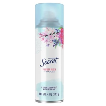 Secret Powder Fresh Aerosol Antiperspirant and Deodorant 170g