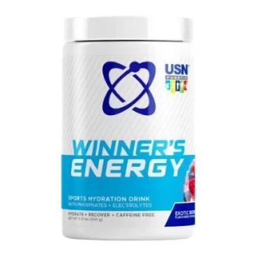 USN Winners Energy Sports Hydration Drink Exotic Berry 500g