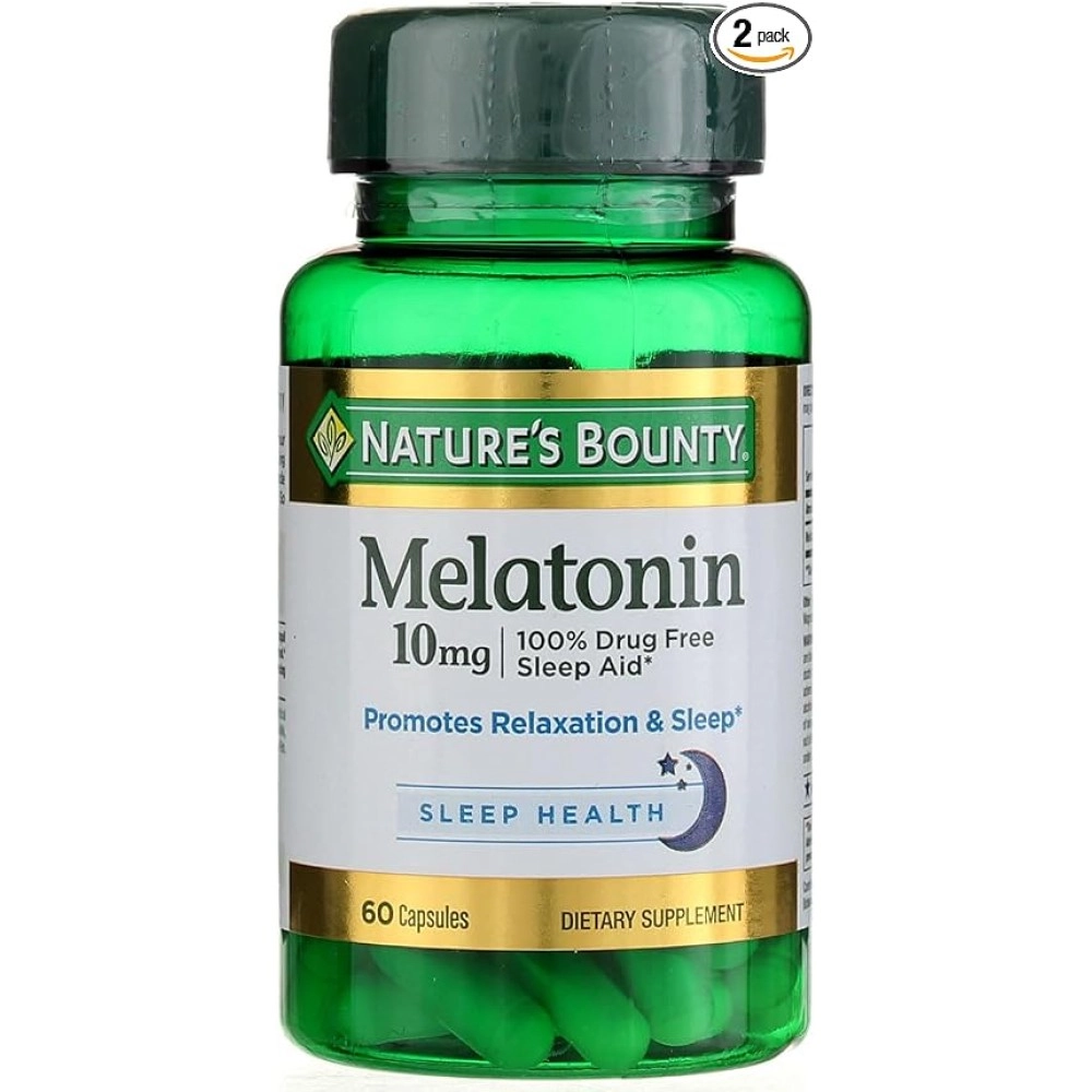 Nature's Bounty Melatonin 10mg Capsules 60's