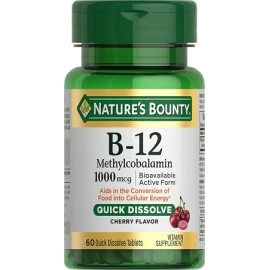 Nature's Bounty B-12 1000mcg Quick Dissolve tablets 60s