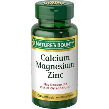 Nature's Bounty Calcium Magnesium Zinc with Vitamin D3 100s