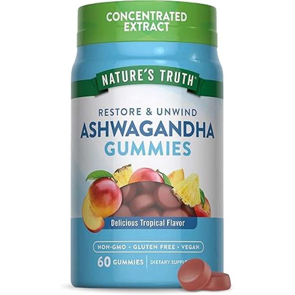 Nature's Truth Ashwagandha Vegan Gummies 60s