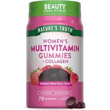 Nature’s Truth Women’s Multivitamin + Collagen Gummies 70s