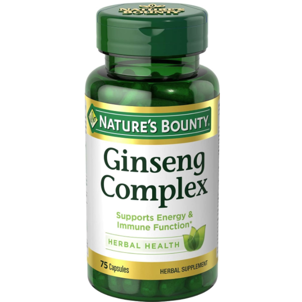 Nature's Bounty Ginseng Complex Capsules 75's
