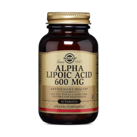 Solgar Alpha Lipoic Acid 600mg Tablets 50’s