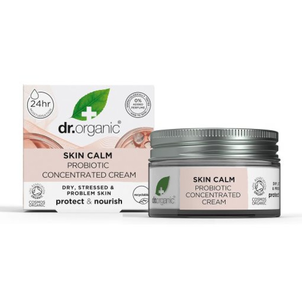 Dr Organic Skin Calm Probiotic Concentrated Cream 50Ml
