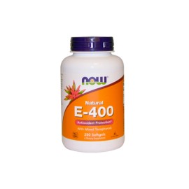 NOW Vit E 400IU Natural Capsules 100's
