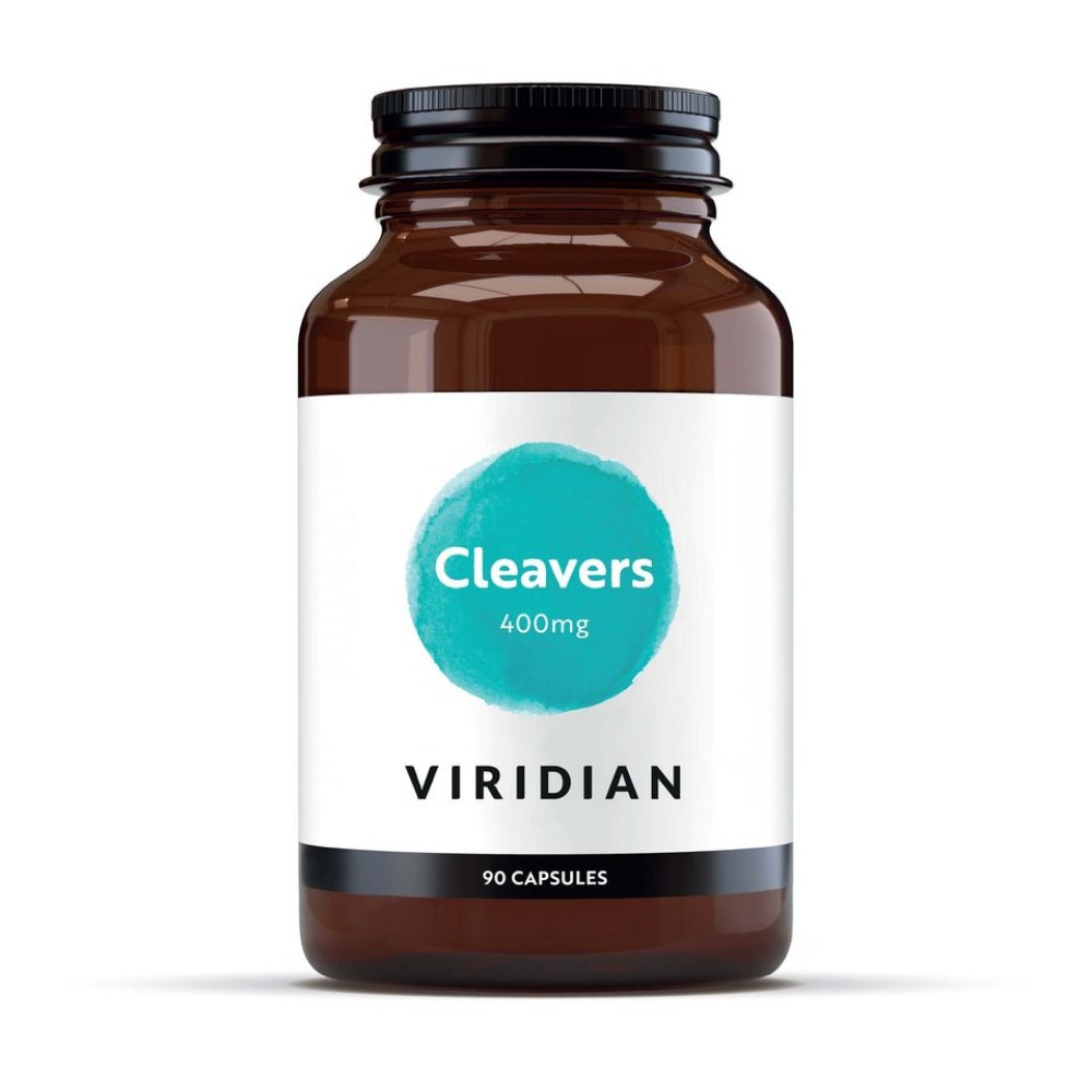 Viridian Cleavers Extract 400mg Vcaps 90’s