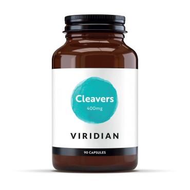 Viridian Cleavers Extract 400mg Vcaps 90’s