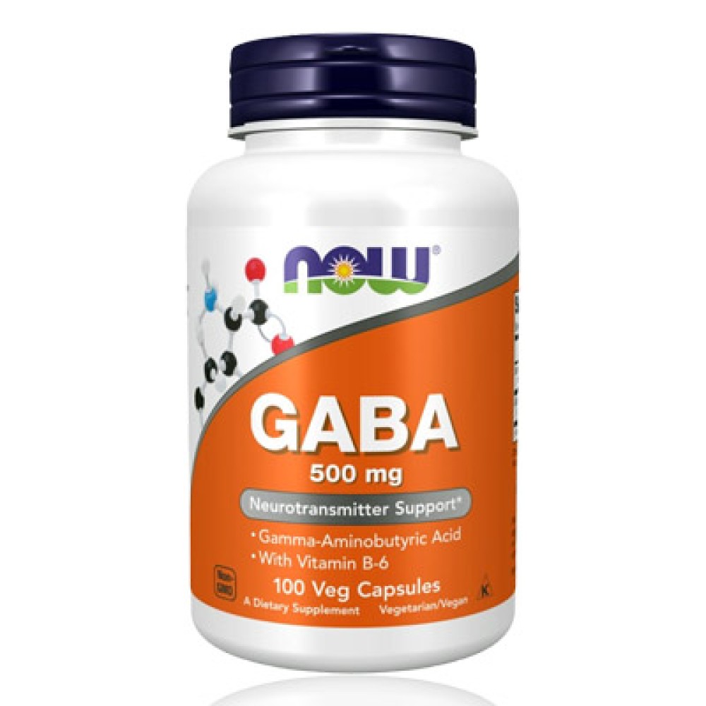NOW GABA 500mg 100's
