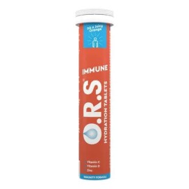ORS Hydration Tablets Immune Orange 20's