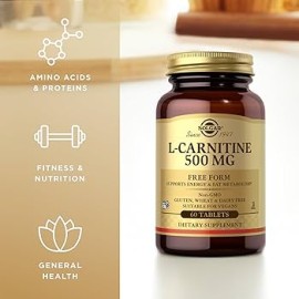 Solgar L-Carnitine 500mg Tablets 60's