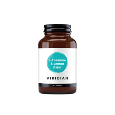 Viridian L-Theanine & Lemon Balm 300mg Vcaps 30's
