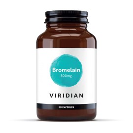Viridian Bromelain 500mg Vcaps 30's