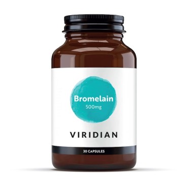 Viridian Bromelain 500mg Vcaps 30's