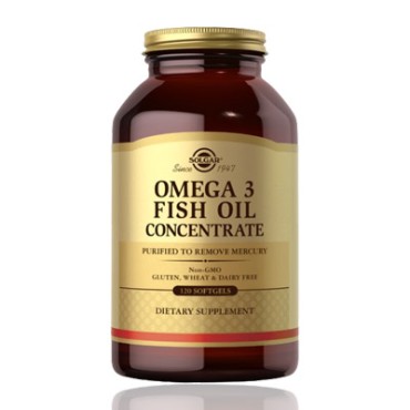 Solgar Omega 3 Fish Oil Concentrate 120 Softgels