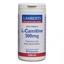 Lamberts L-Carnitine 500Mg 60's