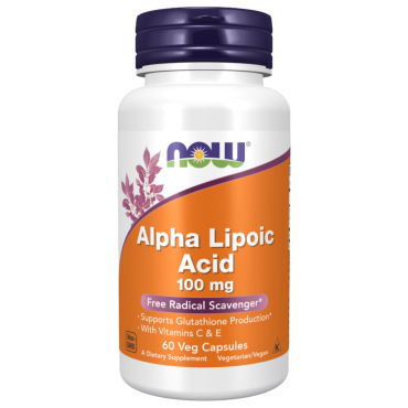 NOW Alpha Lipoic Acid 100 mg 60s
