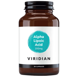 Viridian Alpha Lipoic Acid 200mg Vcaps 30's