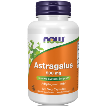 NOW Astragalus 500mg Caps 100's