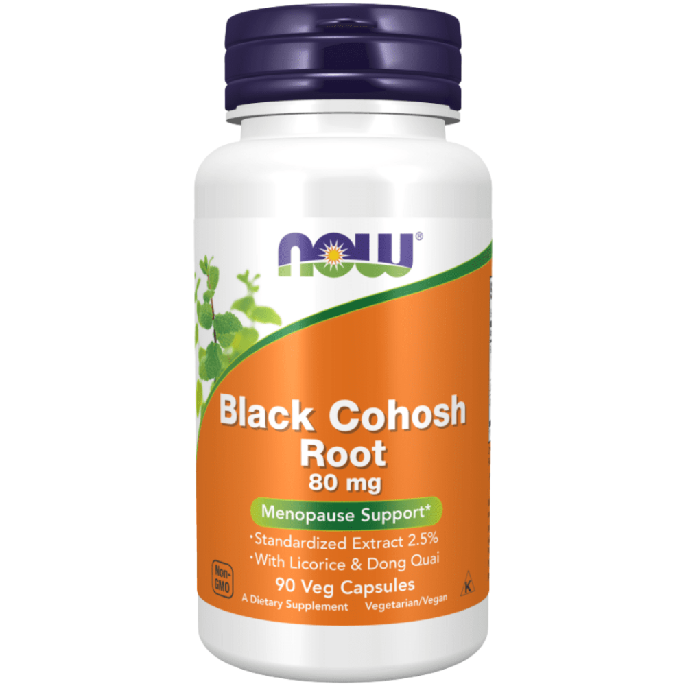 NOW Black Cohosh Root 80 mg VCaps 90's