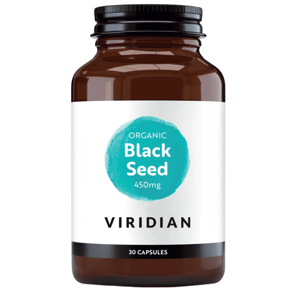 Viridian Black Seed 450mg Vcaps 30's Organic