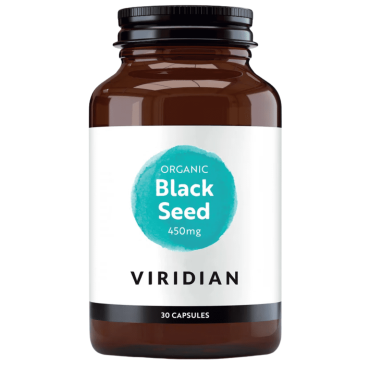 Viridian Black Seed 450mg Vcaps 30's Organic