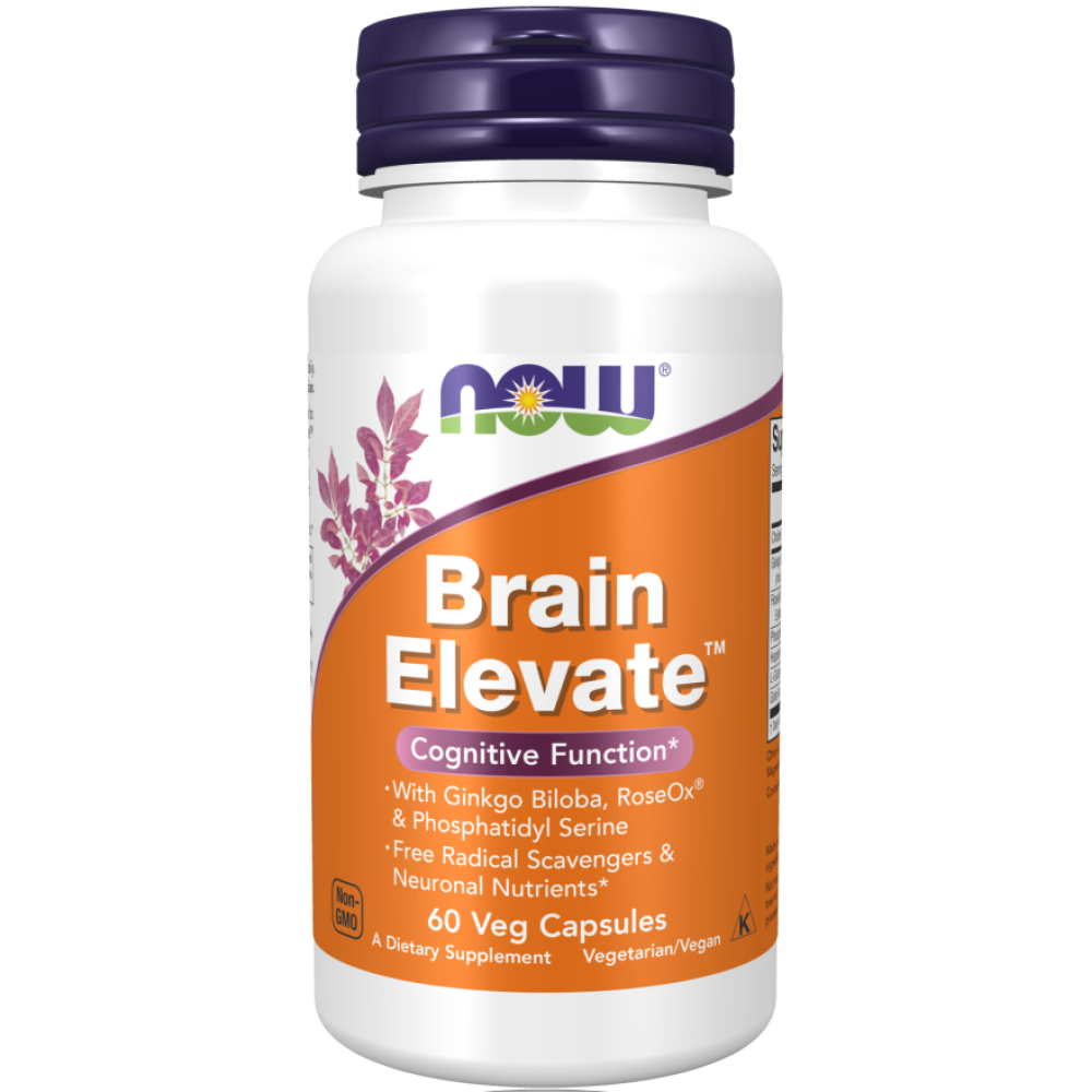 NOW Brain Elevate Caps 60's