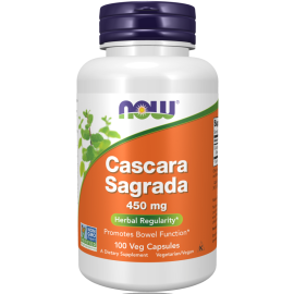 NOW Cascara Sagrada 450mg 100's