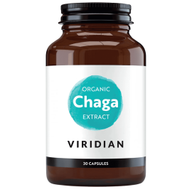 Viridian Chaga Extract 400mg Veg Caps 30's