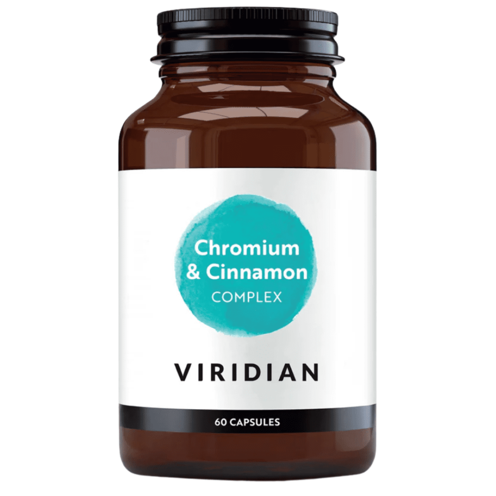 Viridian Chromium & Cinnamon Complex Vcaps 60's
