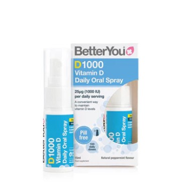 BETTER YOU Dlux Vitamin D3 1000iiu Spray 15Ml