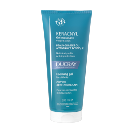 Ducray Keracnyl Foaming Gel Oily/Acne Prone 200Ml