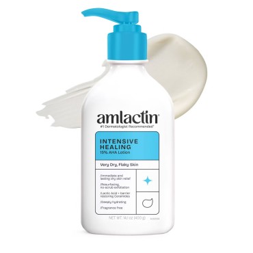 AmLactin Intensive Healing Body Lotion 15% Lactic Acid Moisturizer 7.9 oz (225g)