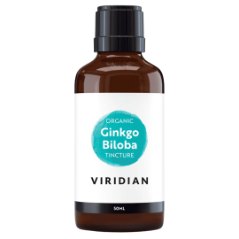 Viridian Ginkgo Biloba Tincture Organic 50Ml