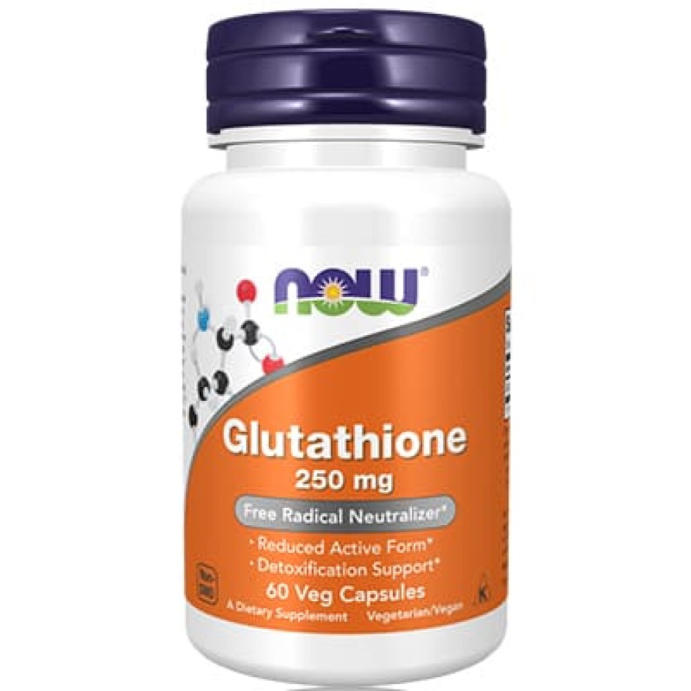NOW Glutathione 250mg Caps 60's