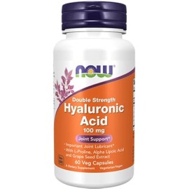 NOW Hyaluronic Acid 100mg Caps 60's