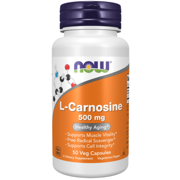 Now L Carnosine 500mg Caps 50's