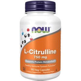 NOW L-Citrulline 750mg  VCaps 90'S