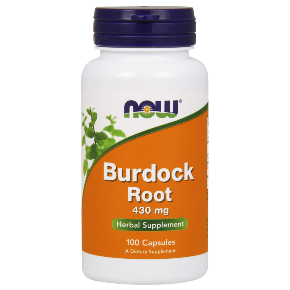 NOW Burdock Root 430 mg Vcaps 100's