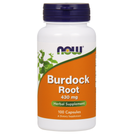 NOW Burdock Root 430 mg Vcaps 100's