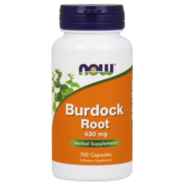 NOW Burdock Root 430 mg Vcaps 100's