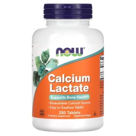 NOW  Calcium Lactate Tabs 250's
