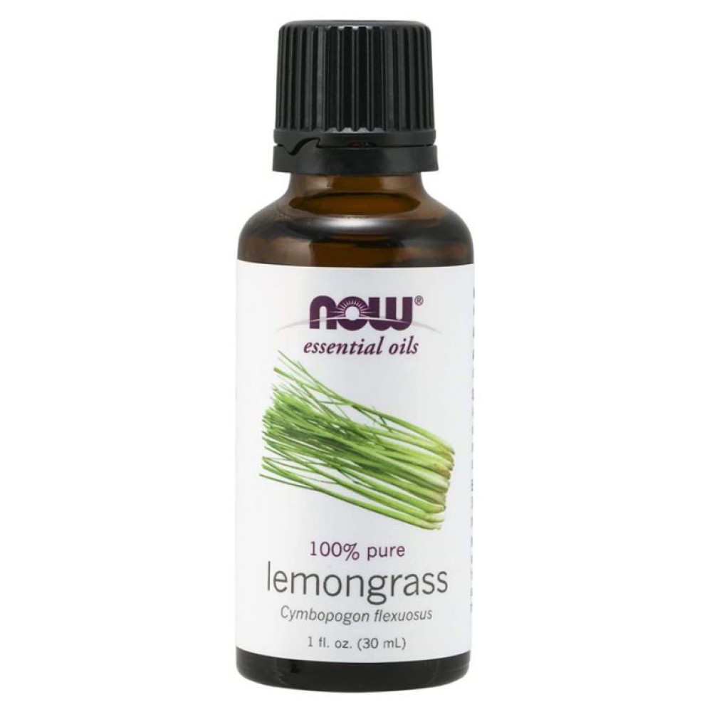 NOW Lemongrass Oil 100% Pure Oil 30ml