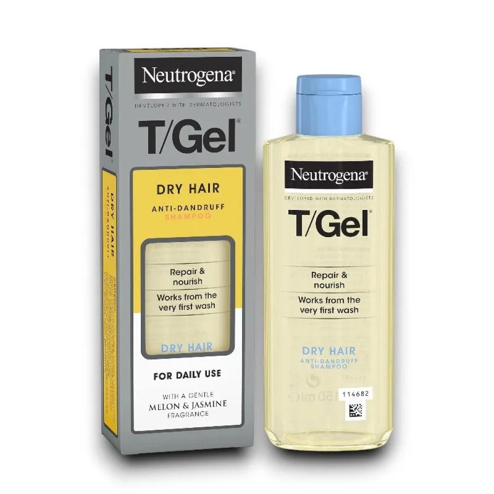Neutrogena T/Gel Dry Hair Anti-Dandruff Shampoo 250ml