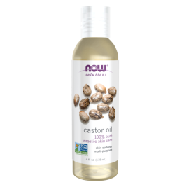 Now Castor Oil 100% Pure 118Ml 