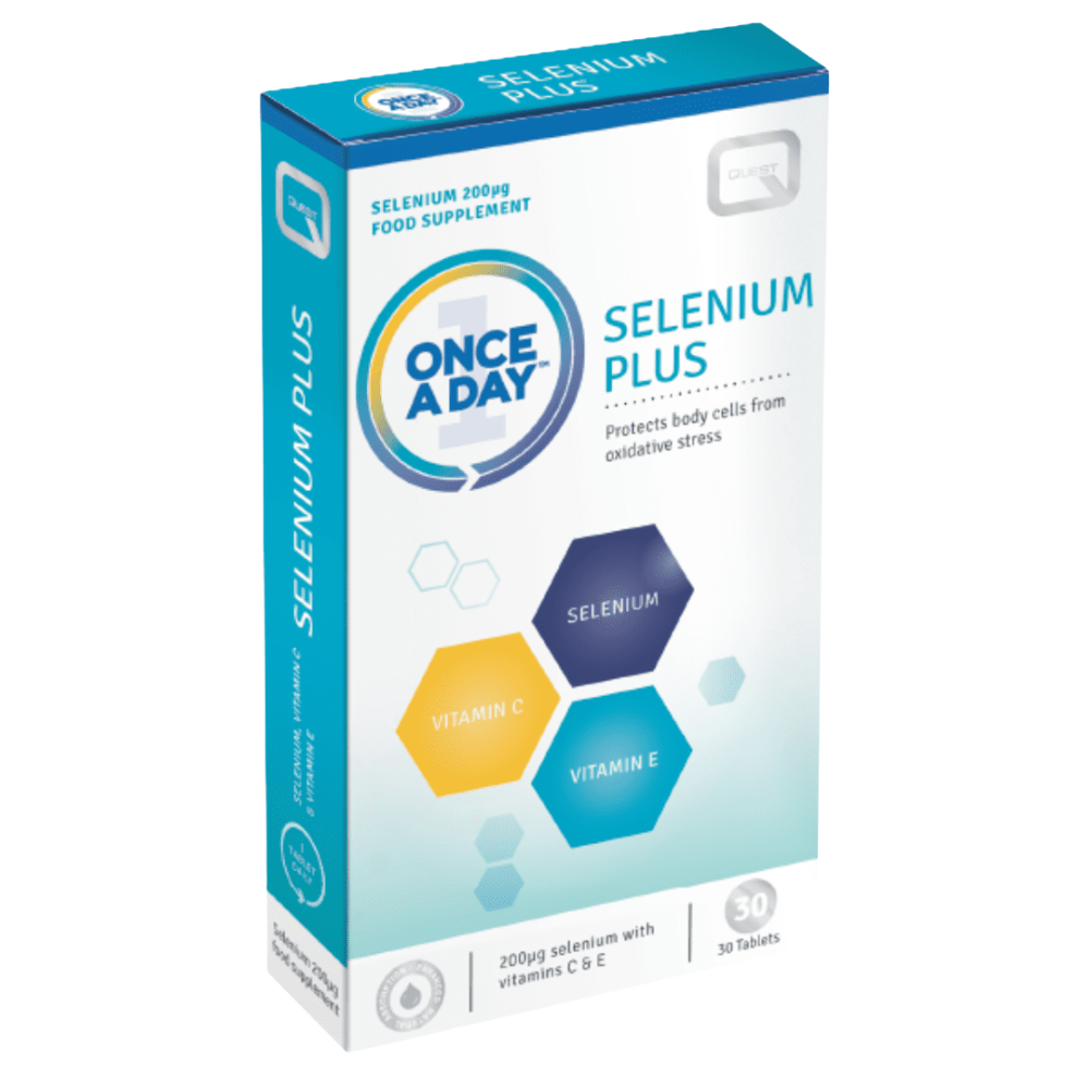 Quest OAD Selenium 200ug + Vit C & E Tabs 30's