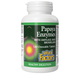Natural Factors Papaya Enzyme Chewable Tablets 60's