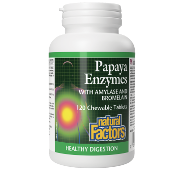 Natural Factors Papaya Enzyme Chewable Tablets 60's
